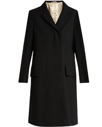 Lemaire Single Breasted Notch Lapel Wool Coat
