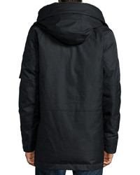 Spiewak Tech N3 B Snorkel Hooded Coat Black