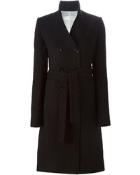 Victoria Beckham Double Breasted Belted Coat