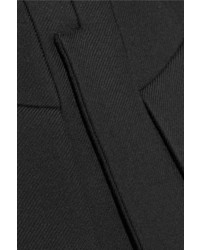 Tom Ford Wool And Silk Blend Coat Black