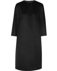 Marni Wool Angora And Cashmere Blend Coat Black