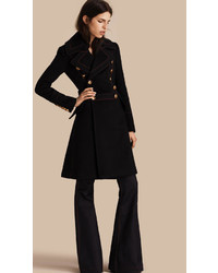 Burberry Wool Cashmere Military Coat