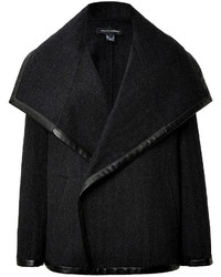 Ralph Lauren Black Label Wool Cotton Talisa Coat