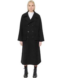 Y's Double Breasted Wool Drill Coat