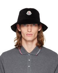 Moncler Black Bucket Hat