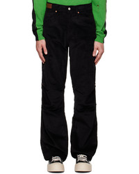 Andersson Bell Black Flash Cargo Pants