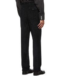 Our Legacy Black Corduroy Chino Trousers