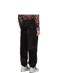 Engineered Garments Black Corduroy Painter Trousers