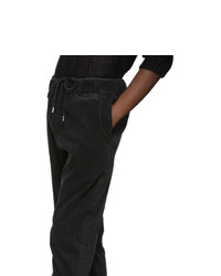 Sacai Black Corduroy Trousers