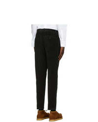 Dolce and Gabbana Black Corduroy Trousers