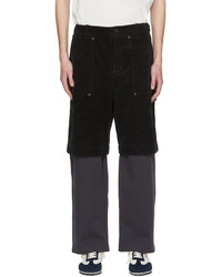 A Personal Note Black Cotton Trousers