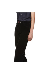 Raf Simons Black Heroes And Losers Relaxed Fit Trousers