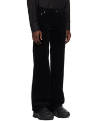 We11done Black Low Rise Trousers