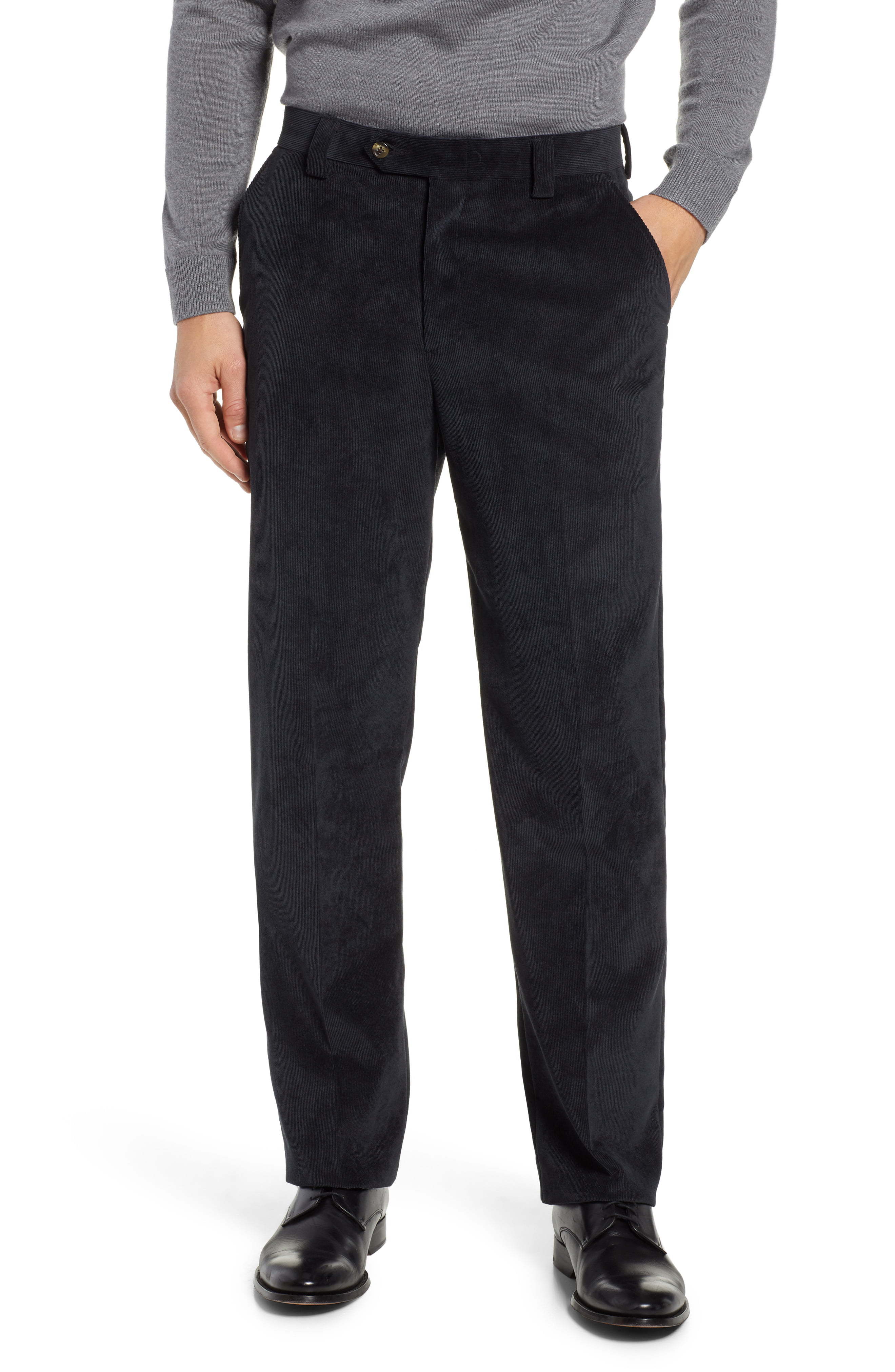 Berle Classic Fit Corduroy Trousers, $64 | Nordstrom | Lookastic