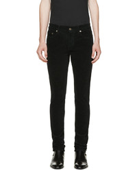 Saint Laurent Black Corduroy Jeans