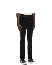 Frame Black Corduroy Lhomme Skinny Trousers