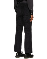 Factor's Black Corduroy Tailored Pants