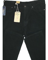 Polo Ralph Lauren Nwt 98 3630 3632 3634 3830 Black 5 Pocket Corduroy Jeans