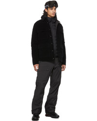 Aztech Mountain Black Zaugg Quilted Shirt