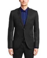 Hugo Boss Adris Extra Slim Fit Cotton Sport Coat 38r Black