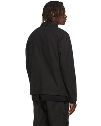 The Viridi-anne Black Gart Dye Cotton Jacket