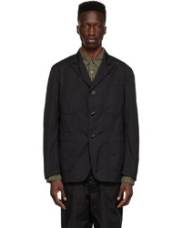 Engineered Garments Black Polyester Jacket