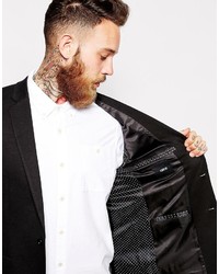 Asos Brand Skinny Blazer In Jersey