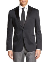 BOSS Renon Extra Trim Fit Stretch Cotton Dinner Jacket