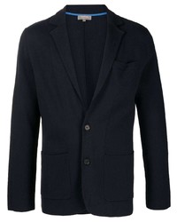 N.Peal Single Breasted Cotton Cashmere Blazer