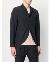 Societe Anonyme Socit Anonyme Pinstripe Fitted Blazer
