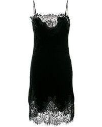 Gold Hawk Lace Trimmed Camisole Dress