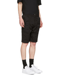 Helmut Lang Black Utility Shorts