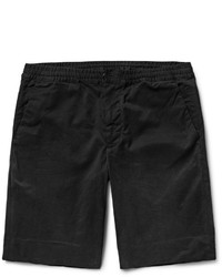 Paul Smith Ps By Brushed Stretch Cotton Twill Shorts