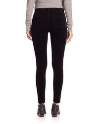 J Brand Maria High Rise Luxe Velveteen Super Skinny Jeans