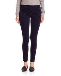 J Brand Maria Velveteen Super Skinny Jeans