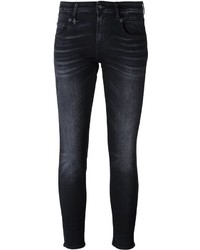 R 13 R13 Cropped Skinny Jeans