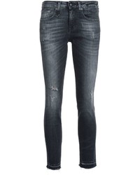 R 13 R13 Skinny Cropped Jeans