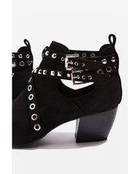 Topshop Kas Western Ankle Boots