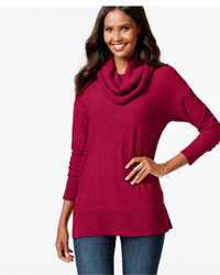 INC International Concepts Cowl Neck Tunic Sweater Only At Macys