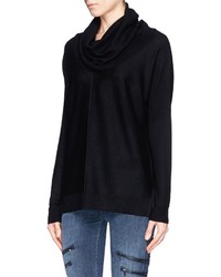 Nobrand Cowl Neck Wool Cashmere Sweater