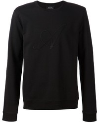 A.P.C. A Embroidered Sweatshirt