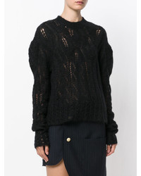 MCQ Alexander Ueen Knitted Cable Jumper