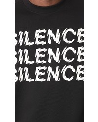 McQ Alexander Ueen Long Sleeve Silence Crew Sweatshirt