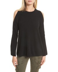 Joie Amalyn Cold Shoulder Wool Cashmere Sweater