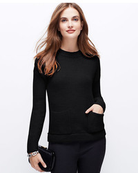 Ann Taylor Cozy Pocket Sweater