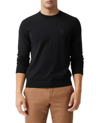 Burberry Bancroft Tb Monogram Embroidered Cashmere Sweater