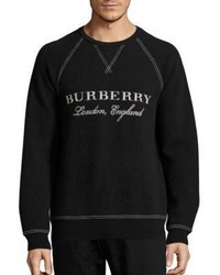 Burberry Belsford Wool Cashmere Blend Sweatshirt