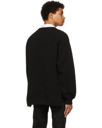 Nanamica Black 5g Crewneck Sweater