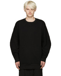 Attachment Black Accent Seam Sweatshirt