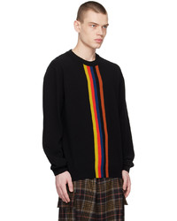 Paul Smith Black Artist Stripe Sweater
